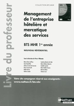 BTS MHR : Management de l'entreprise Hôtelière et Mercatique des services BTS1 (BTS MHR) - Professeur - 2018