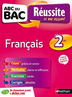 ABC du bac réussite Tome 31 : français - 2de