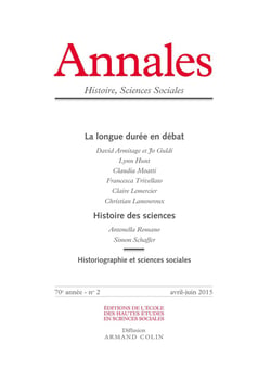 Annales histoire sciences sociales - Vol. 70 (2/2015) La longue durée en débat