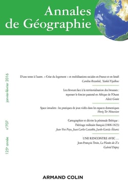 Annales de géographie n° 707 (1/2016) Varia