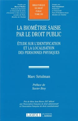 LA BIOMETRIE SAISIE PAR LE DROIT PUBLIC