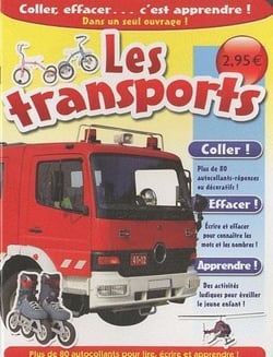 Les transports - 80 autocollants pour apprendre