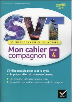 Svt cycle 4 - mon cahier compagnon - cahier de l'élève (édition 2016)