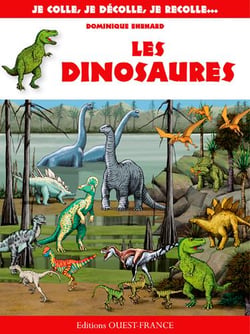 Je colle, je décolle, je recolle... les dinosaures