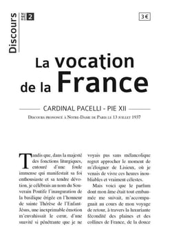 La vocation de la France