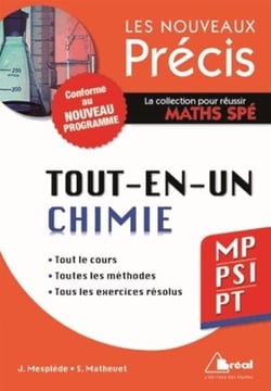Tout-en-un - chimie MP/PSI/PT