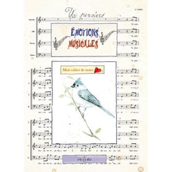 Mon cahier de notes - émotions musicales