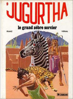 Jugurtha t.9 - le grand zèbre sorcier