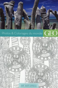 Art anti-stress - coloriages géo