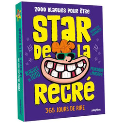 L'almanach 2000 blagues pour être star de la récré