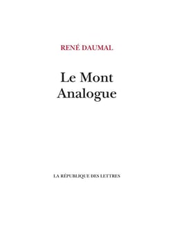 Le mont Analogue