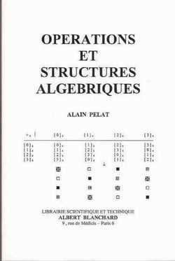 Opérations et structures algebriques
