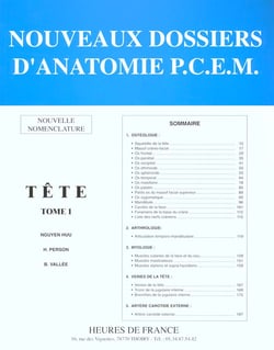 Anatomie : tete tome 1
