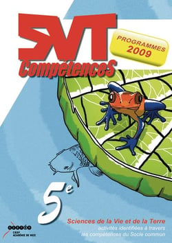 Svt compétences - 5e - activités identifiées à travers les compétences du socle commun - programme 2009
