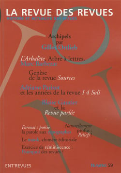 La revue des revues n.59