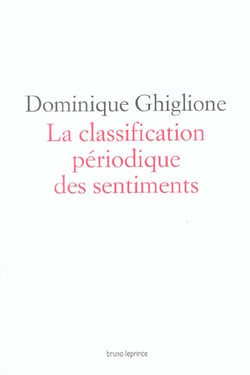 La classification périodique des sentiments