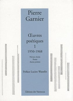 Oeuvres poétiques t.1 (1950-1968)