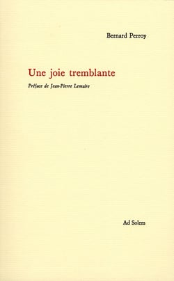 Une joie tremblante