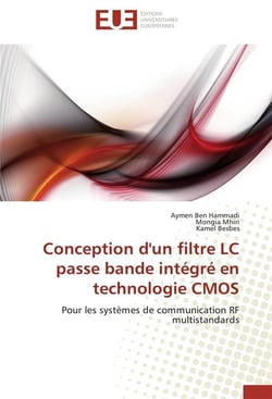 Conception d'un filtre lc passe bande integre en technologie cmos
