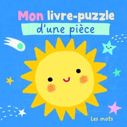 Mon livre-puzzle d'une pièce : Les mots
