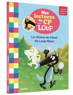 Mes lectures du CP avec Loup : niveau 2 - la chasse au trésor de Loup-Blanc