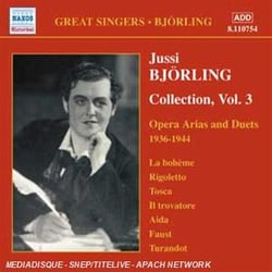 Edition Björling /Vol.3