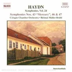 Haydn/symphonies Vol.24