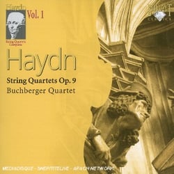 Intégrale des quatuors à cordes /vol.1 : Quatuors à cordes Op. 9