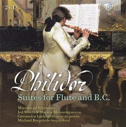 Pierre Danican Philidor : Suites pour flûte et BC