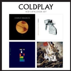 4 CD catalogue set: Parachutes+ A rush of blood to the head + X&Y + Viva la vida
