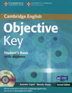 OBJECTIVE KEY ELEMENTARY STUDENT BOOK/ANSWERS/CD-ROM