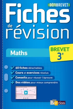 Deefibrevet Fiches De Revision Maths Brevet  3Em