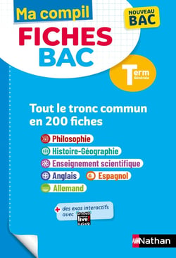 Ma Compil Fiches BAC Terminale Tronc commun