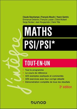 Maths Tout-en-un PSI/PSI* - 3e éd.
