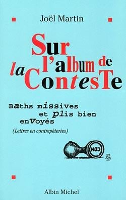 Sur l'album de la conteste - baths missives et plis bien envoyés - lettres en contrepèteries