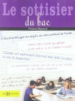 Le sottisier du bac