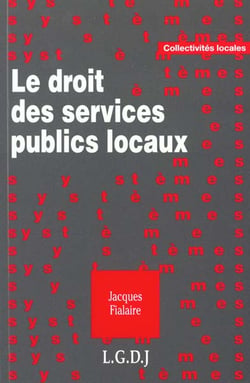 Le droit des services publics locaux