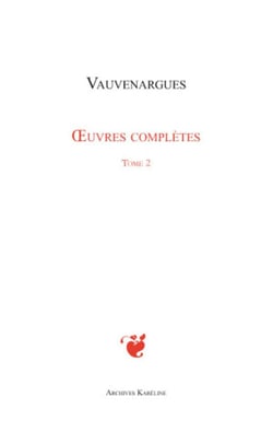 Oeuvres complètes t.2
