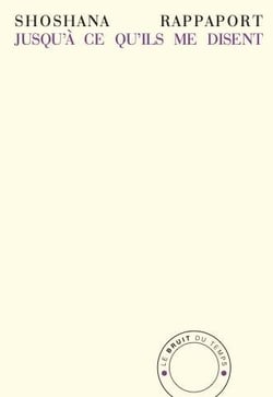 Jusqu'a ce qu'ils me disent : lectures 2015-2020