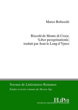 Riccold de monte di croce, 'liber peregrinationis'
