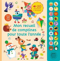Mon recueil de comptines pour toute l'année