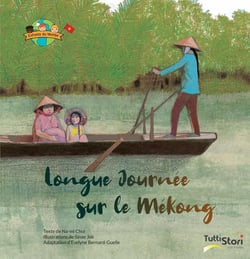 Longue journée sur le Mékong