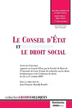 Le conseil d'etat et le droit social
