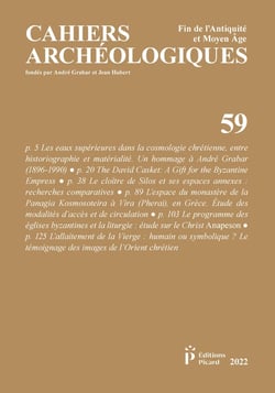 Cahiers archéologiques, n° 59