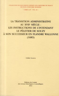 Transition administrative au 17eme siècle