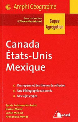 Canada, Etats-unis, Mexique - Capès agrégation