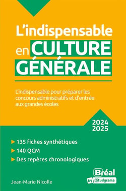 L'indispensable en culture générale (édition 2024/2025)