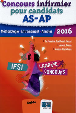 Concours infirmier pour candidats as-ap (édition 2016)
