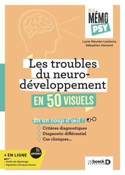 Mon mémo-psy - Les troubles du neurodéveloppement en 50 visuels