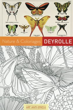 Art anti-stress - coloriages zen deyrolles